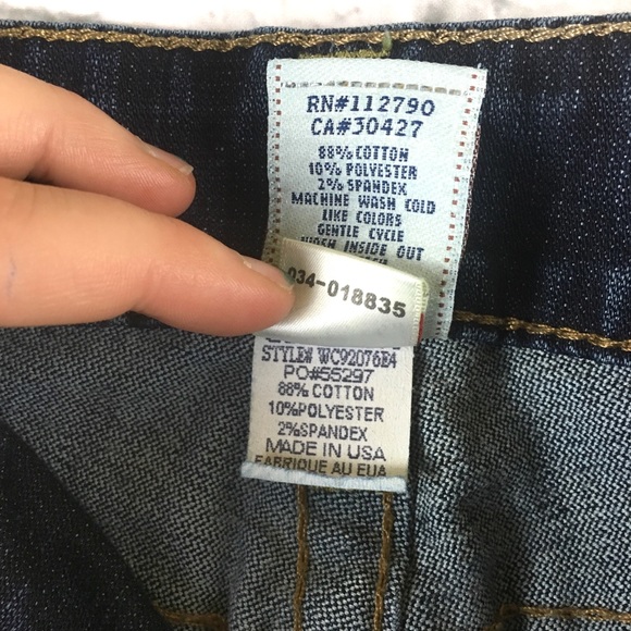 True Religion Billy Straight Leg Jeans Size 28 - Picture 5 of 8